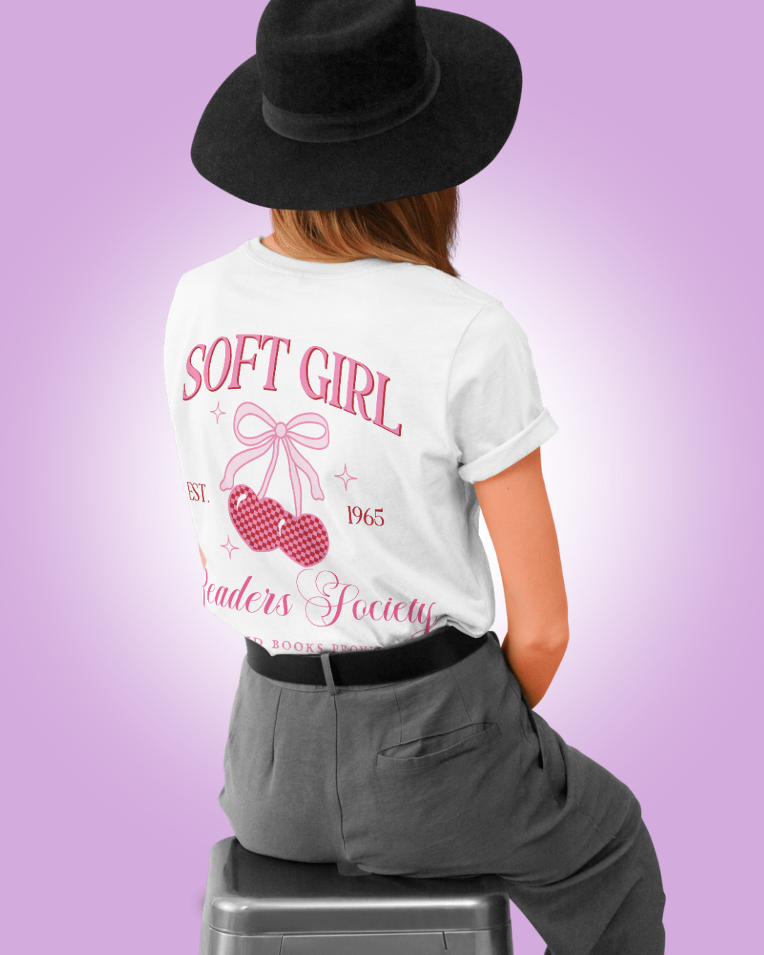 Soft Girl Readers Society Tee