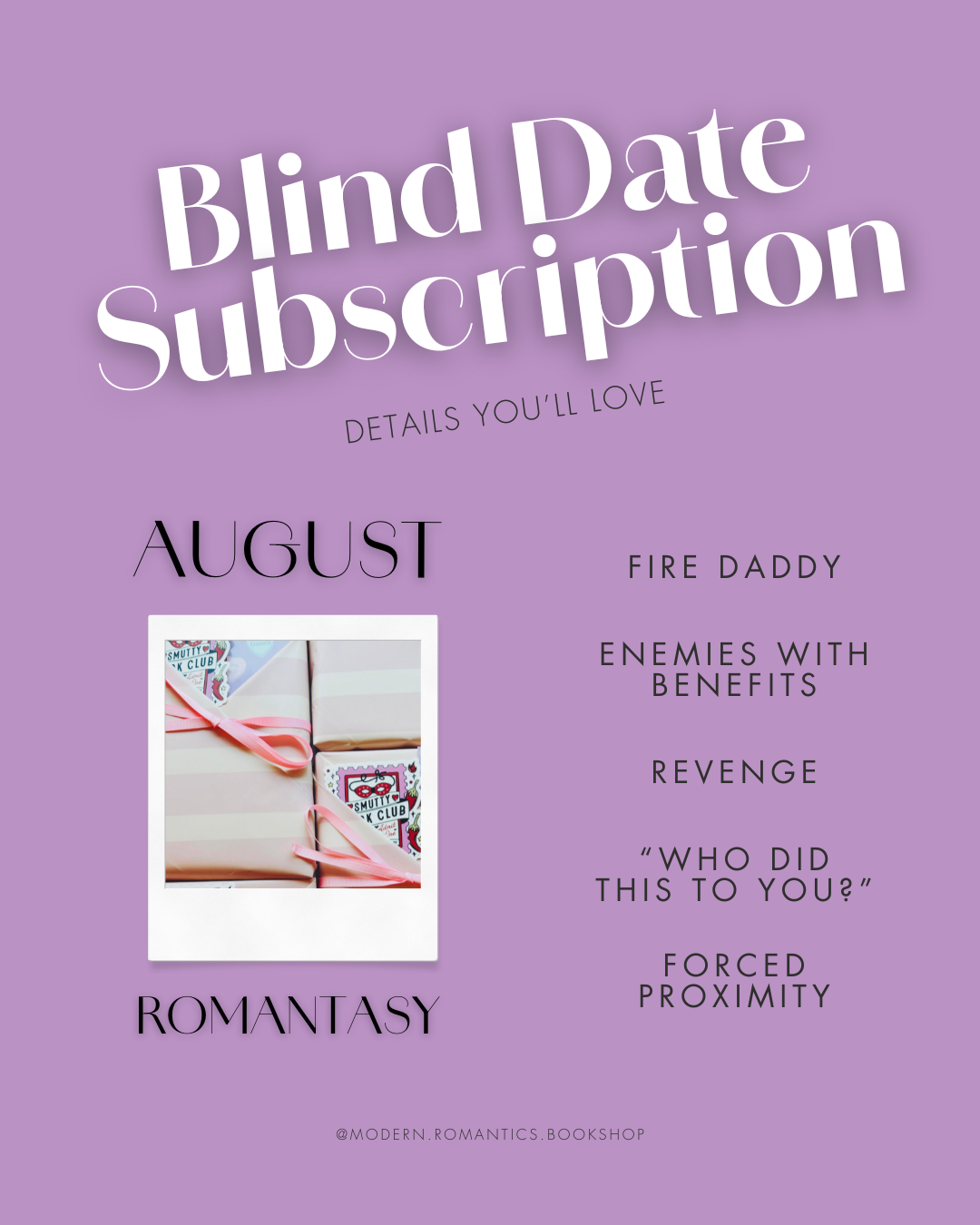 Monthly Blind Date
