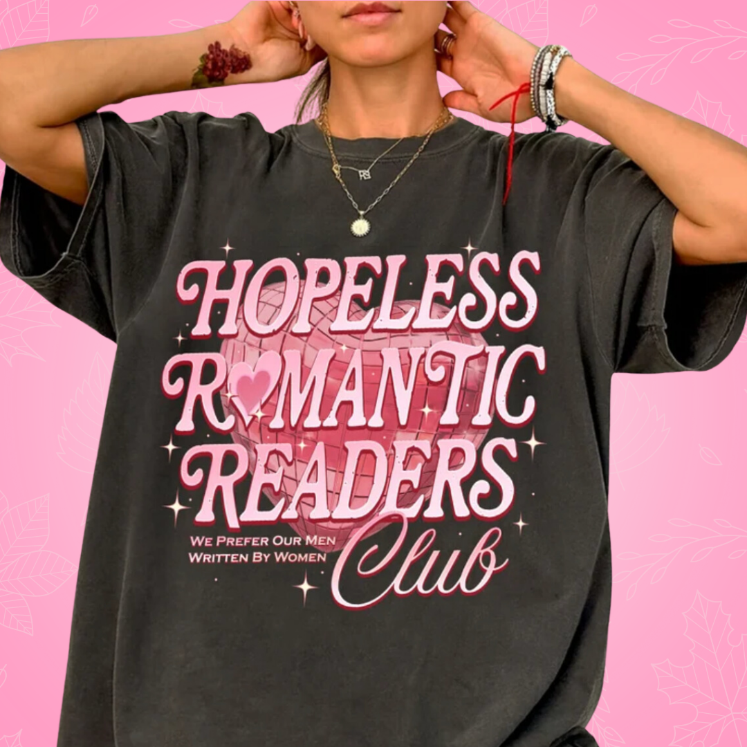 Hopeless Romantic Readers Club Tee