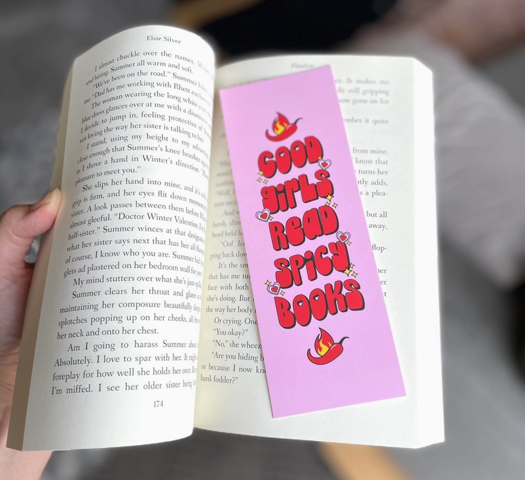 Good Girls Read Spicy Books Bookmark