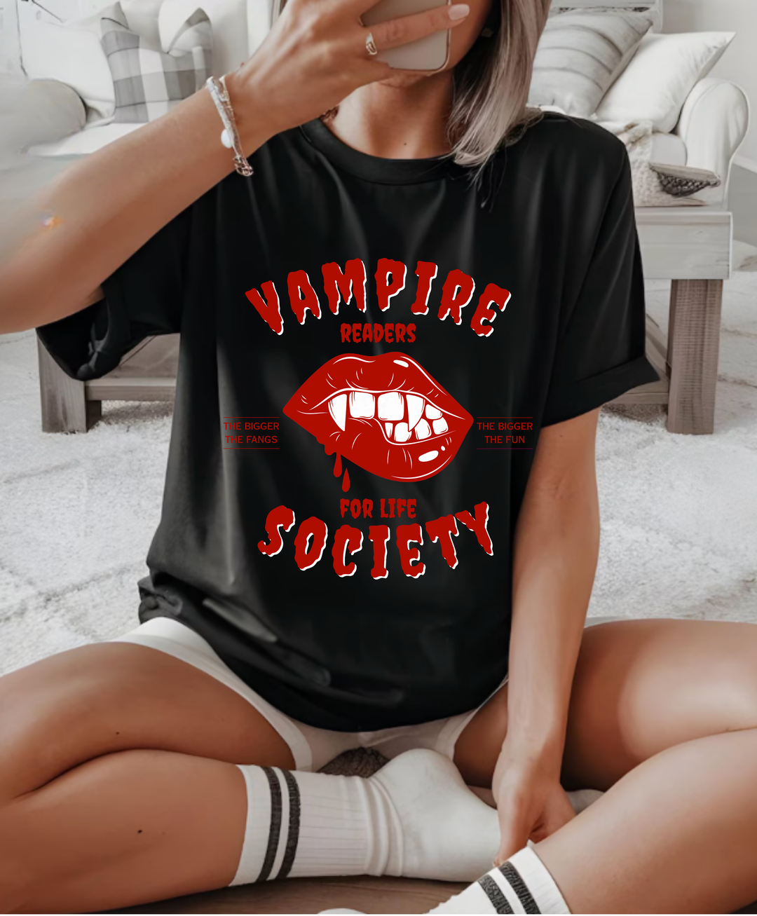 Vampire Readers Society Tee