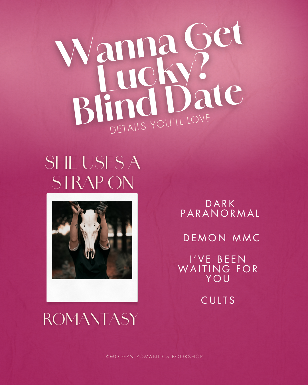 St Patrick's Day: Wanna Get Lucky? - Blind Date with a Kink