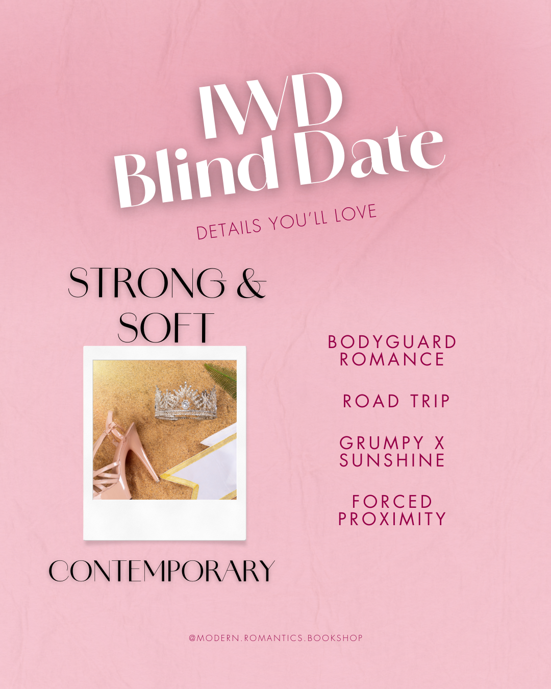 International Women's Day: Pick your Main Character Energy - Blind Date with a Book