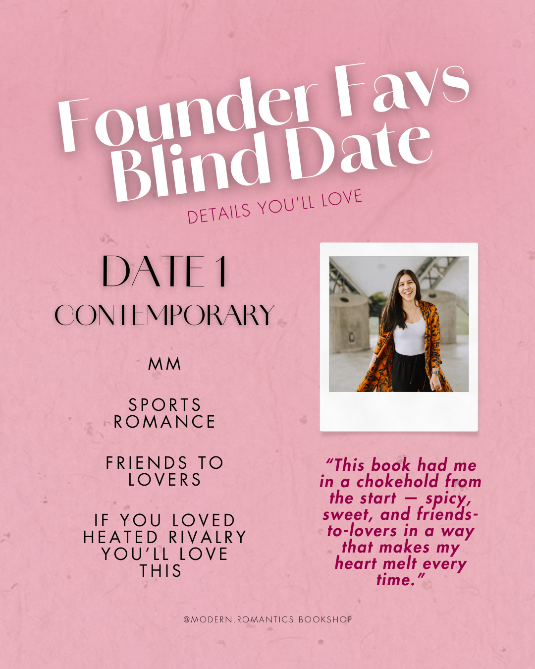 Founder Favourite Blind Dates