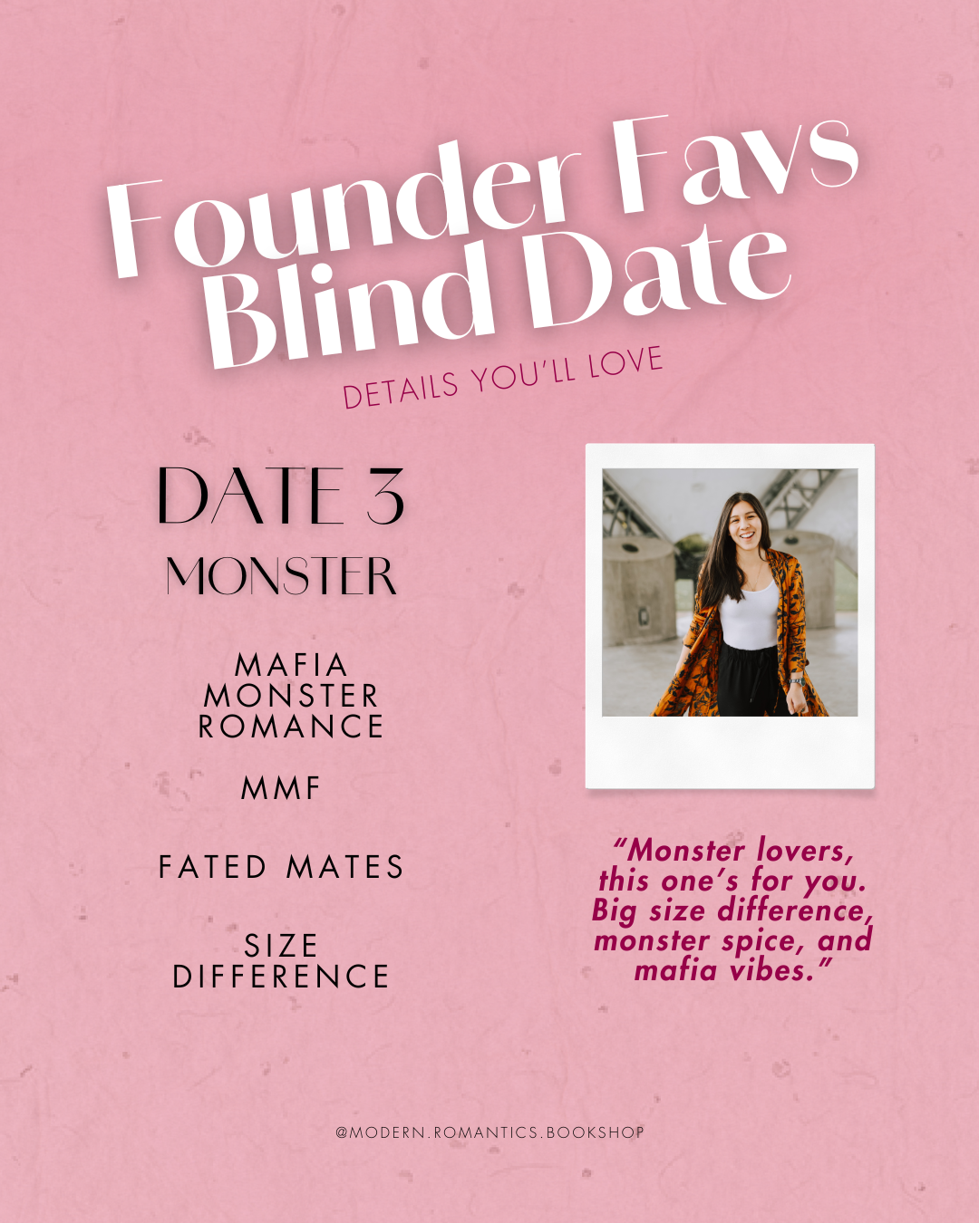 Founder Favourite Blind Dates