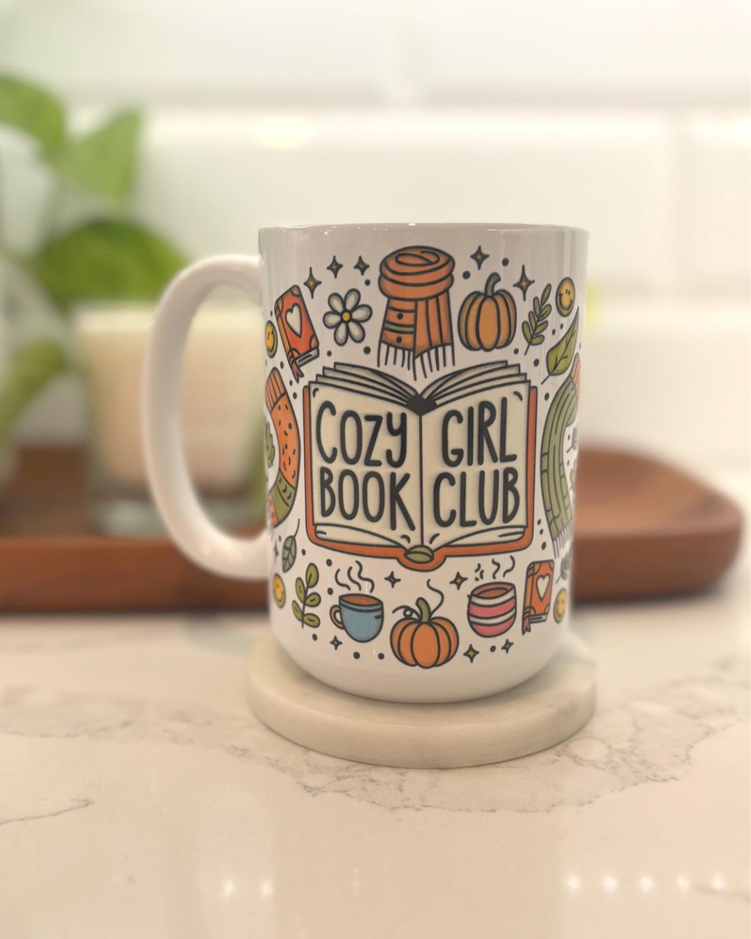 Cozy Girl Book Club Mug
