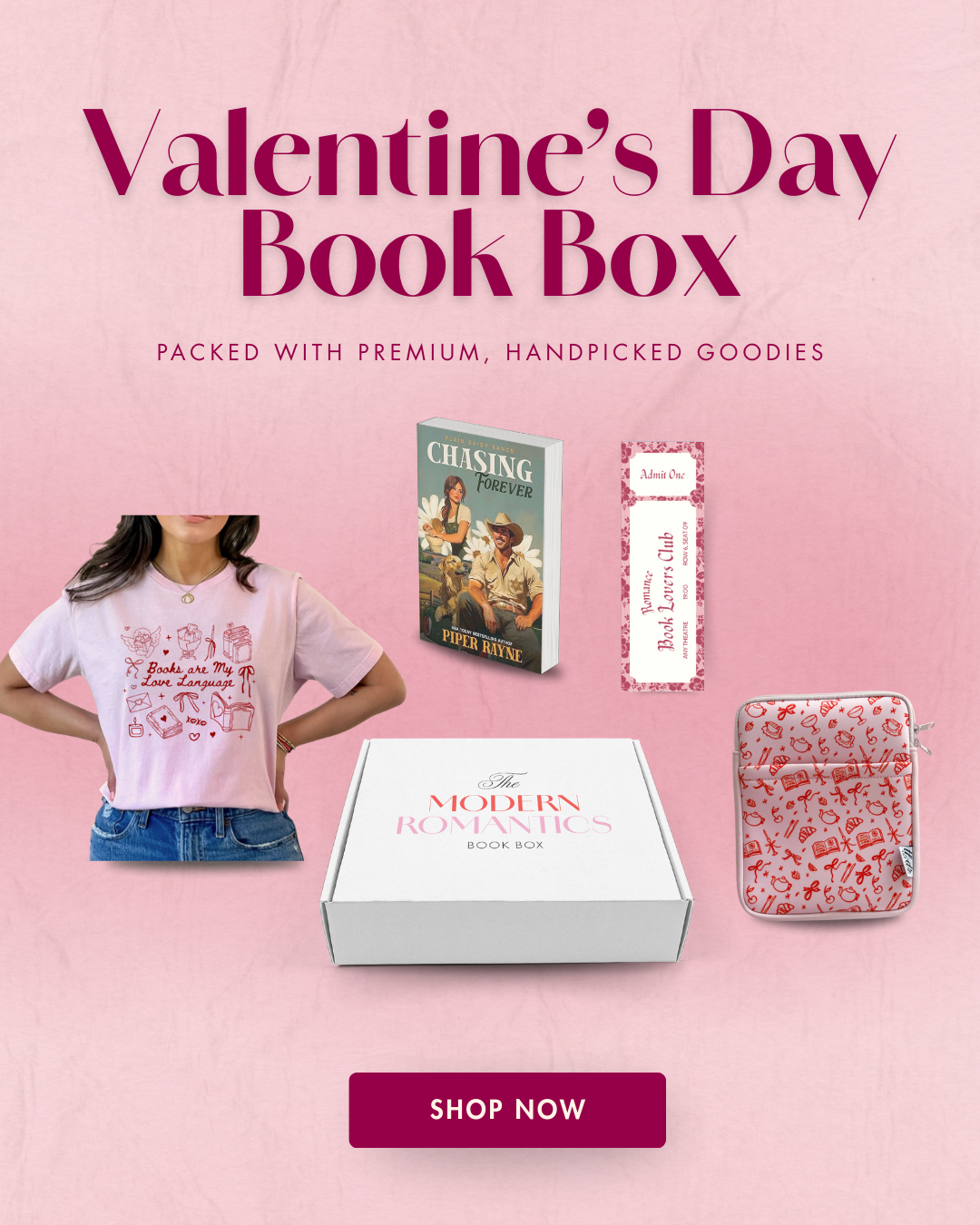 Valentine's Day Book Box