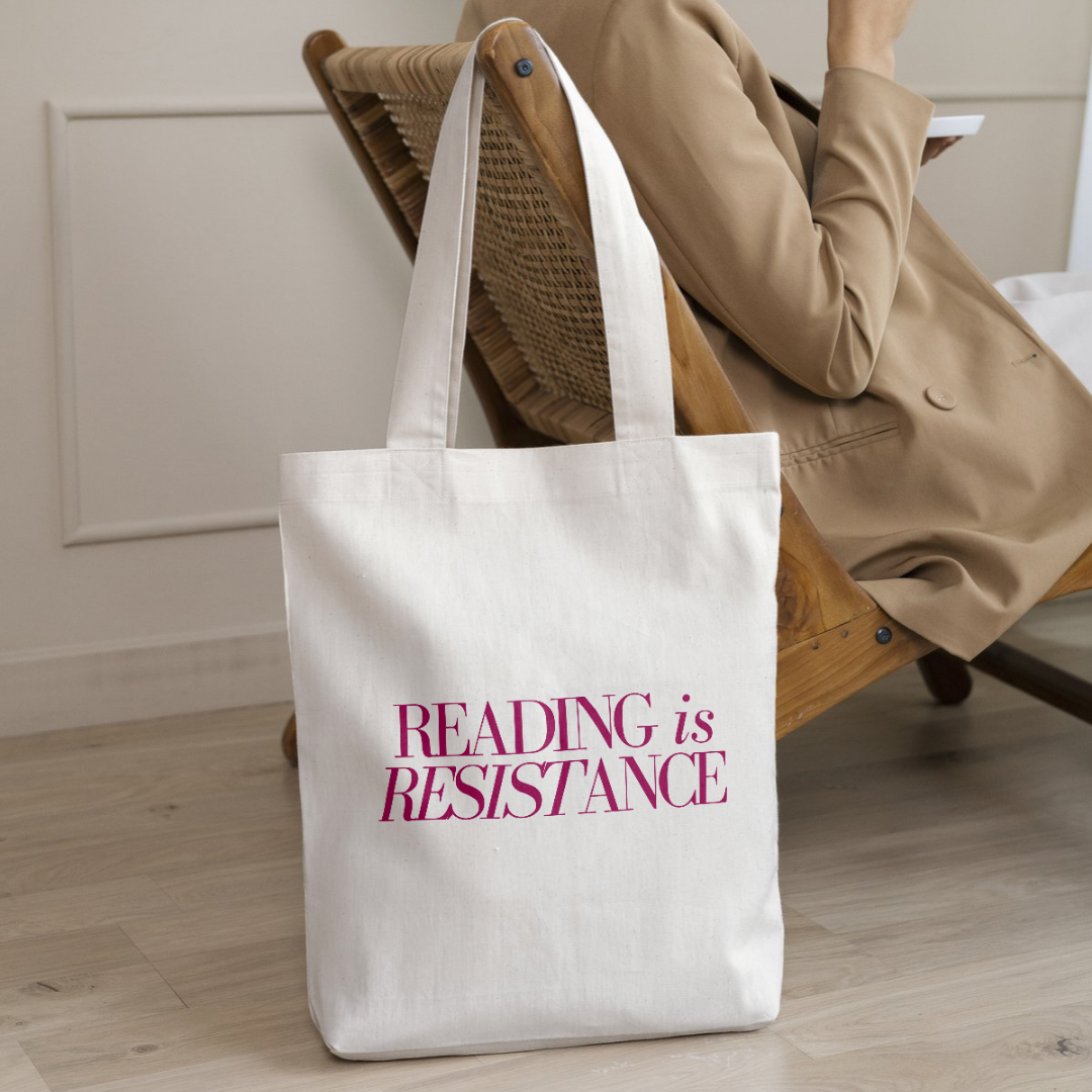 Reading is Resistance Tote Bag