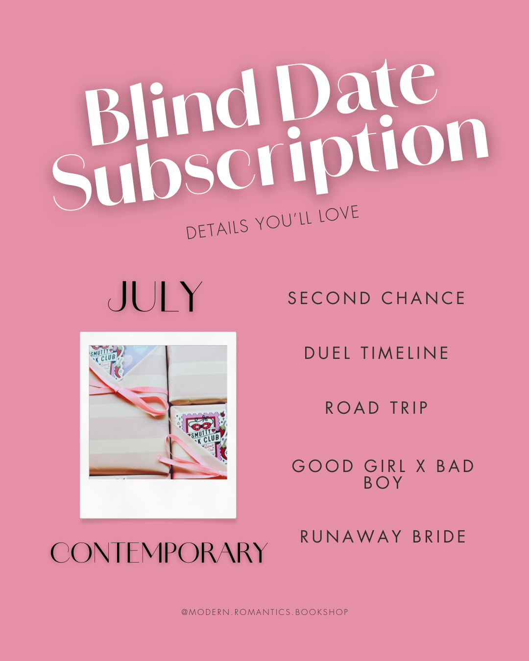 Monthly Blind Date