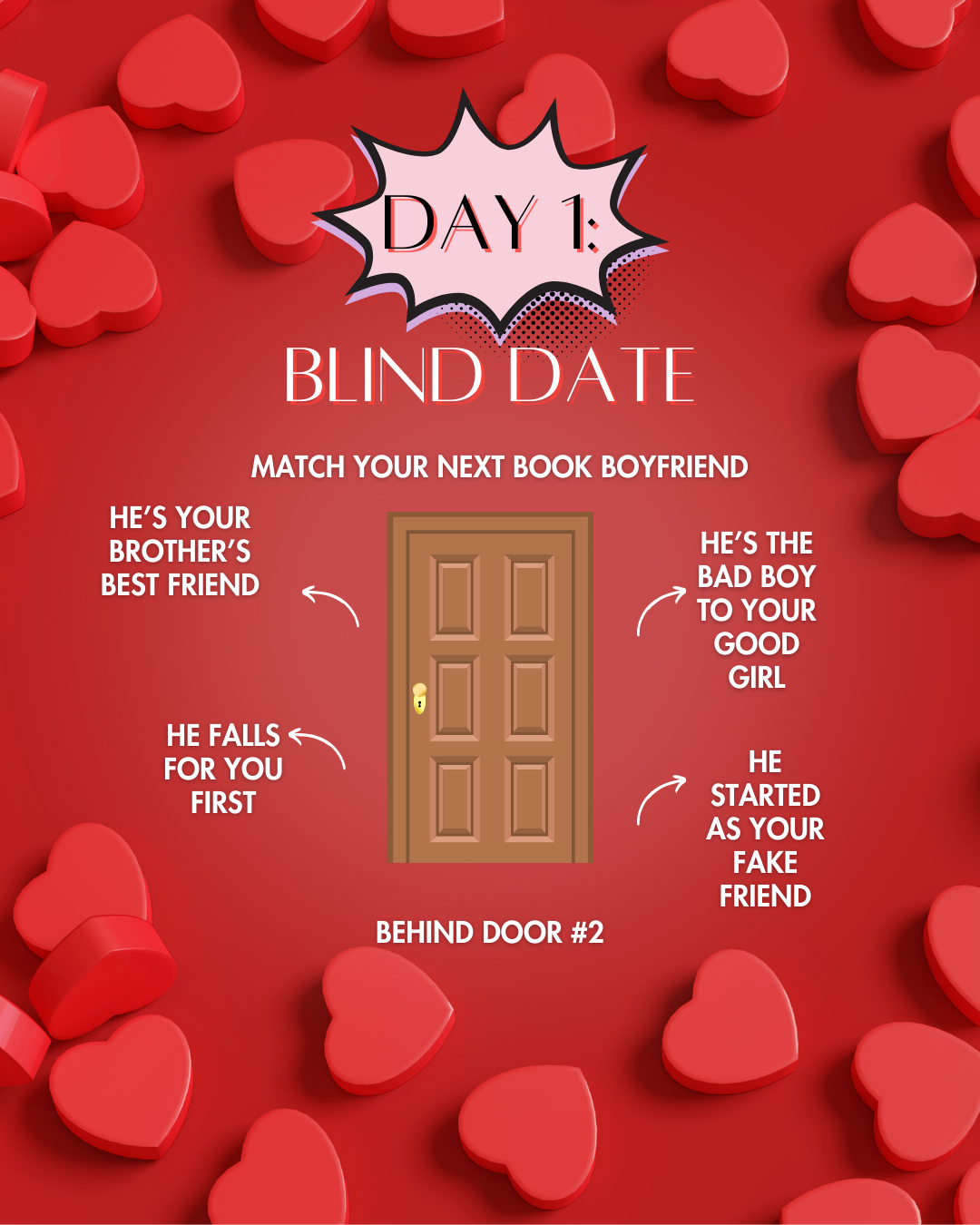 Swoon Season Day 1: Blind Date with a Book