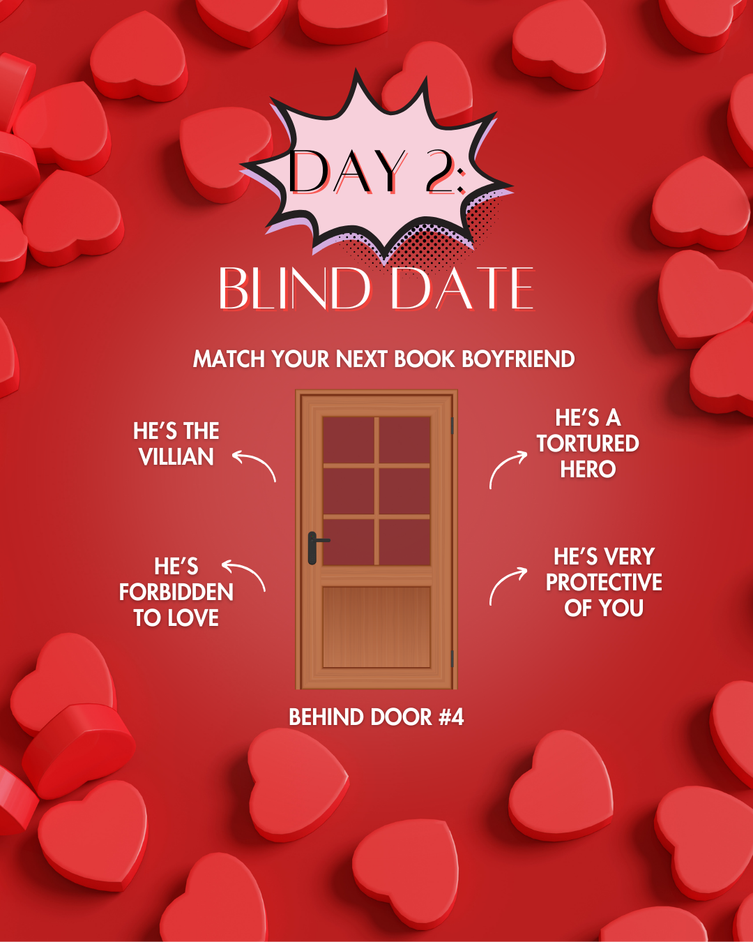 Swoon Season Day 1: Blind Date with a Book