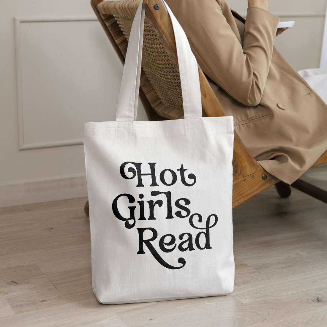 Hot Girls Read Tote Bag