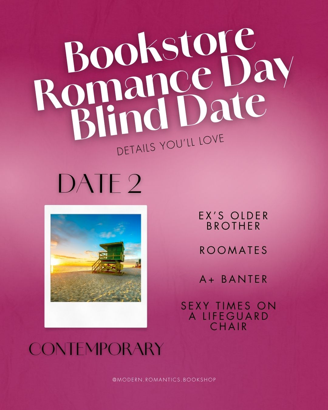 Bookstore Romance Day: Blind Date with a Book