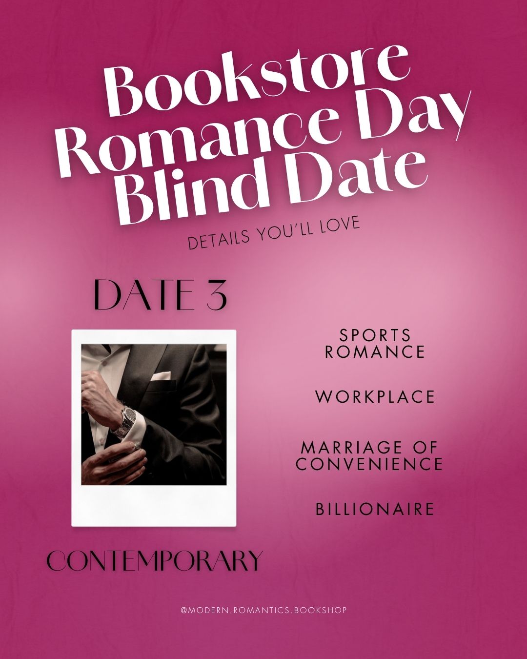 Bookstore Romance Day: Blind Date with a Book