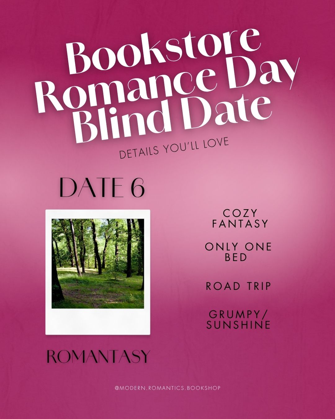 Bookstore Romance Day: Blind Date with a Book