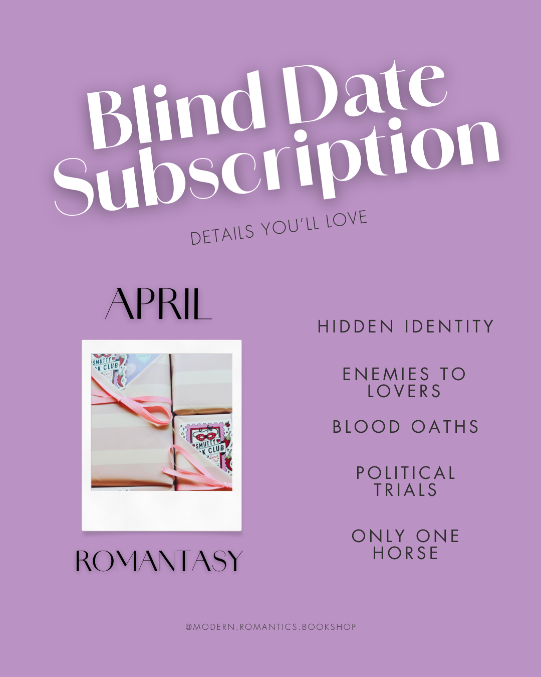 Monthly Blind Date
