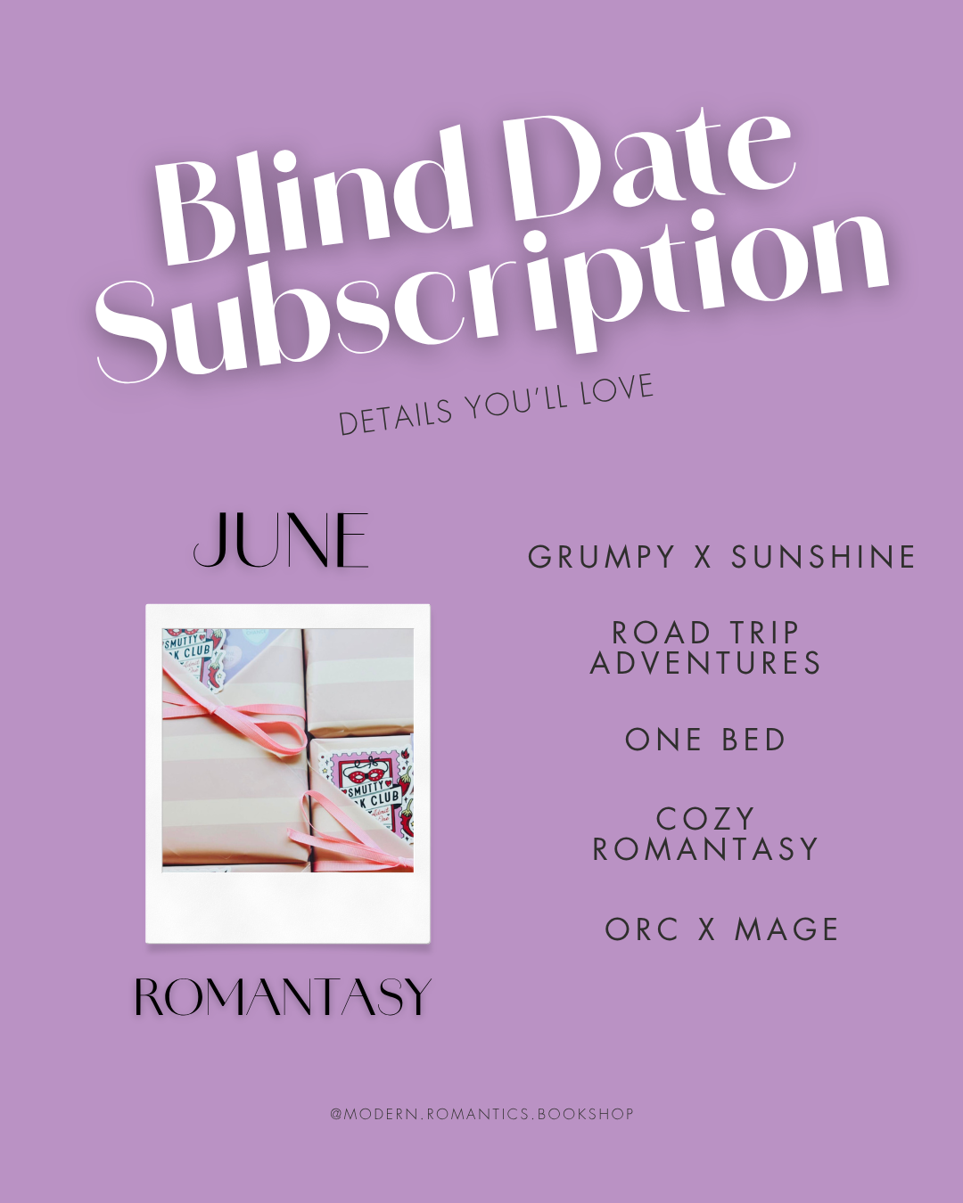 Monthly Blind Date