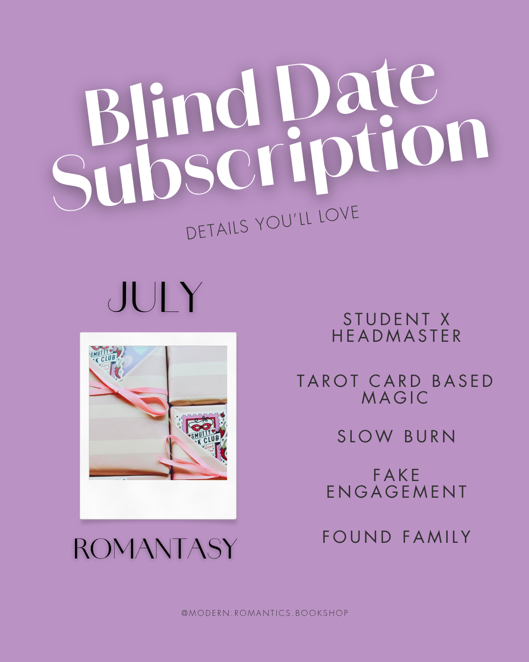 Monthly Blind Date