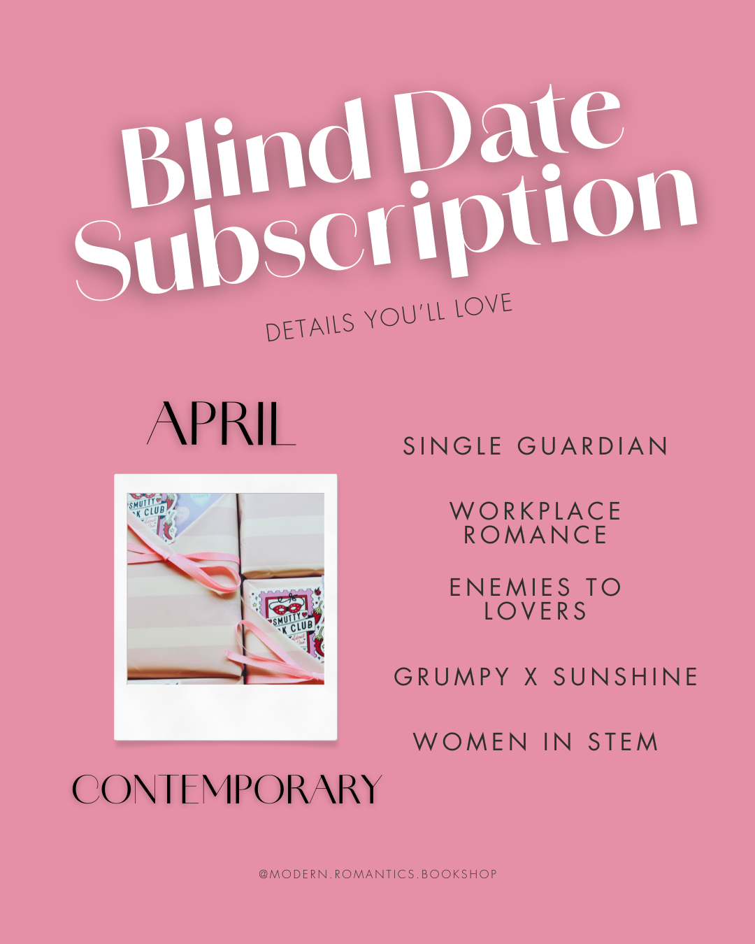 Monthly Blind Date
