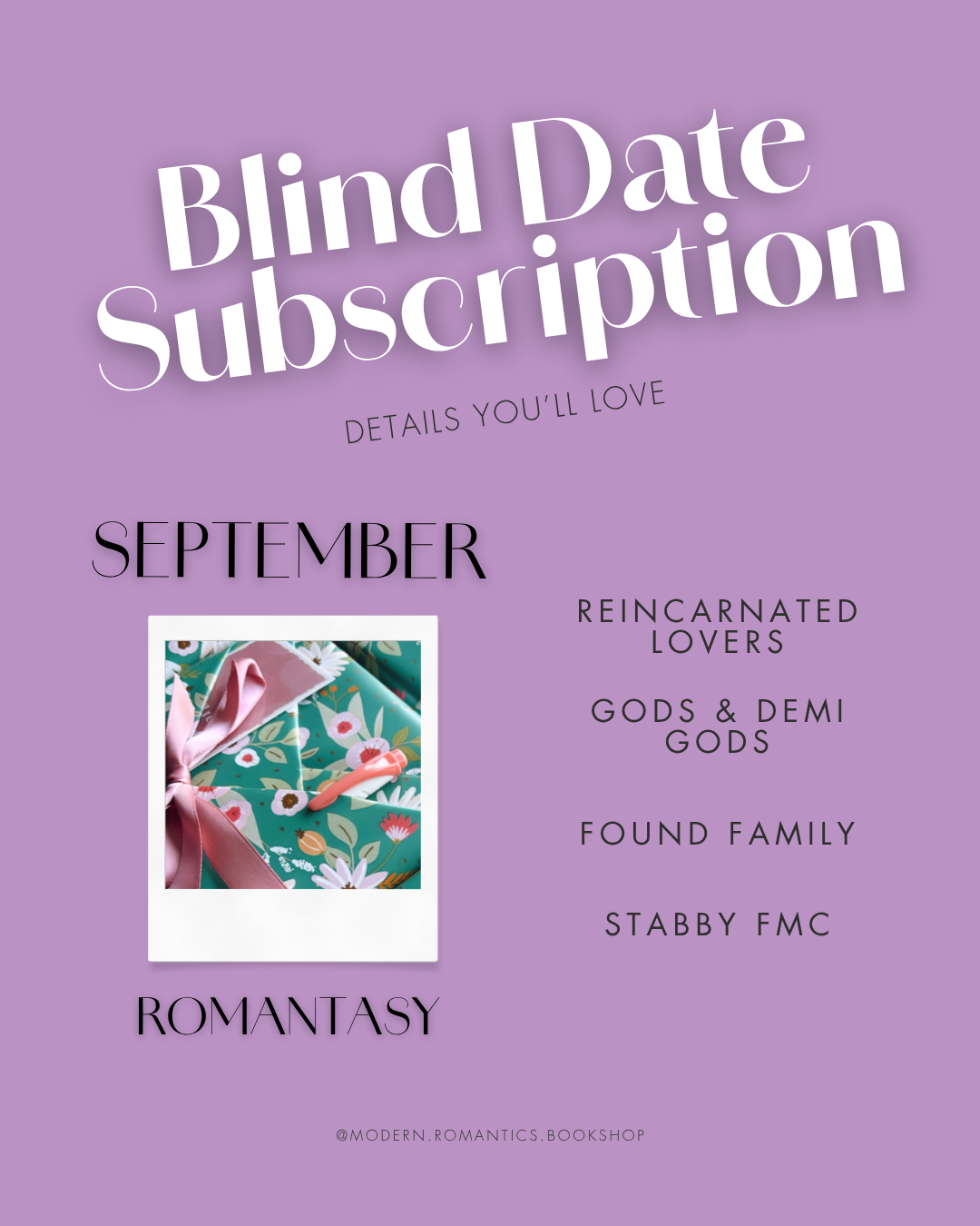 Monthly Blind Date