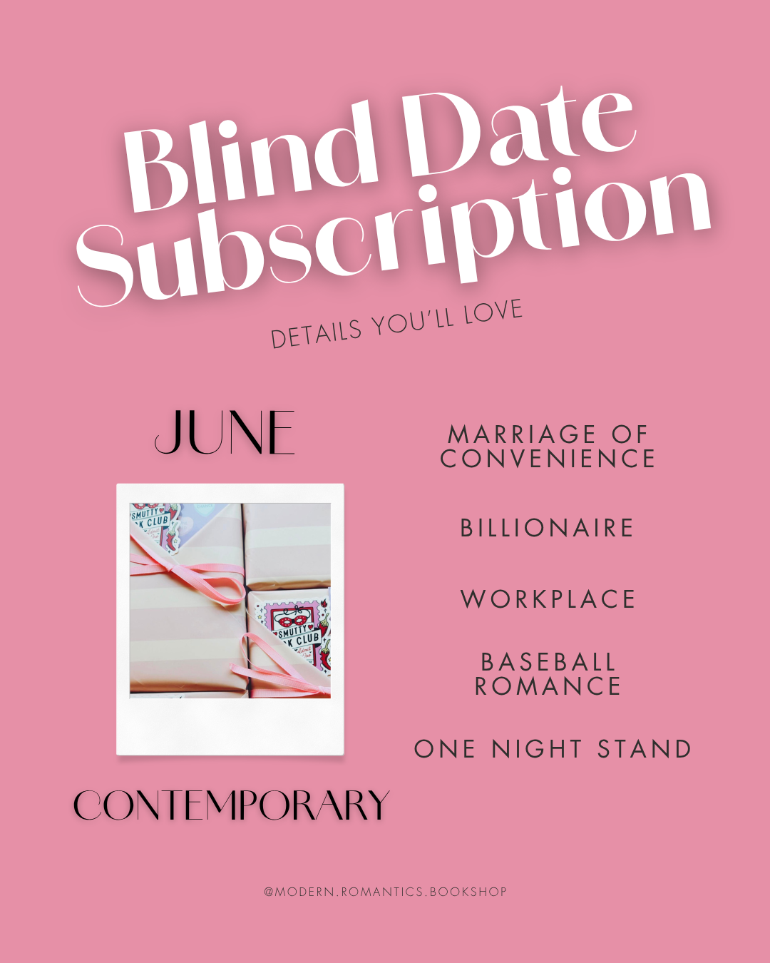 Monthly Blind Date