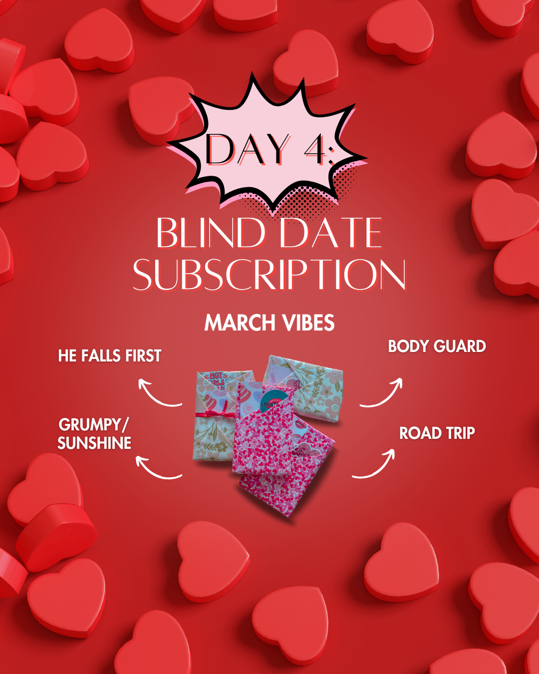 Swoon Season Day 4: Blind Date with a Book 3 month subscription