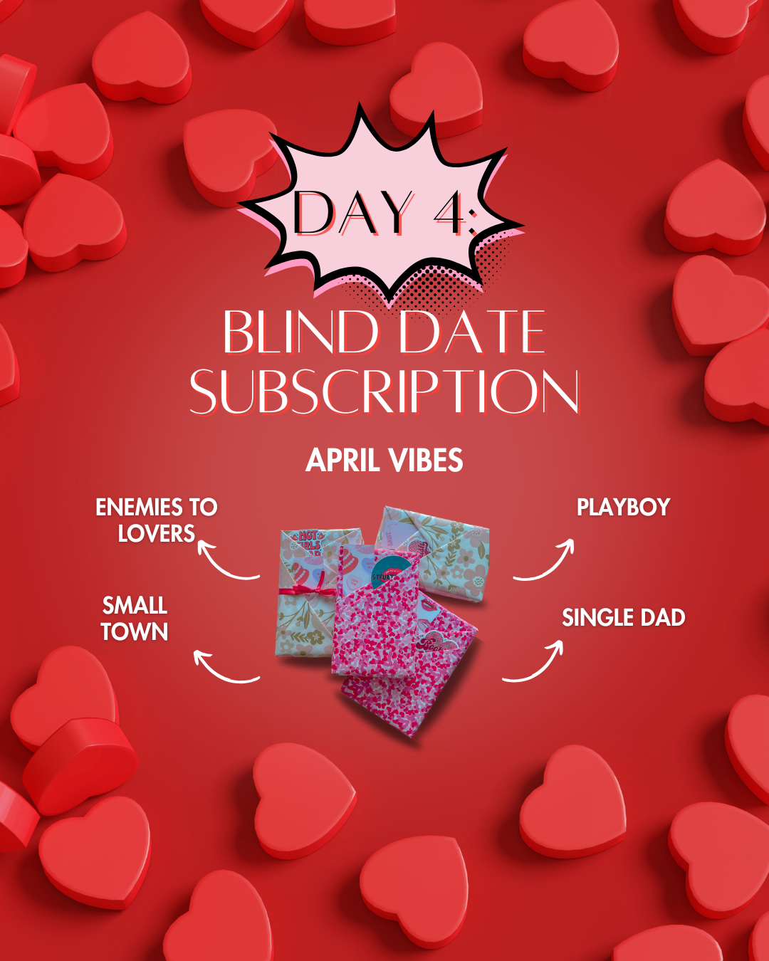 Swoon Season Day 4: Blind Date with a Book 3 month subscription