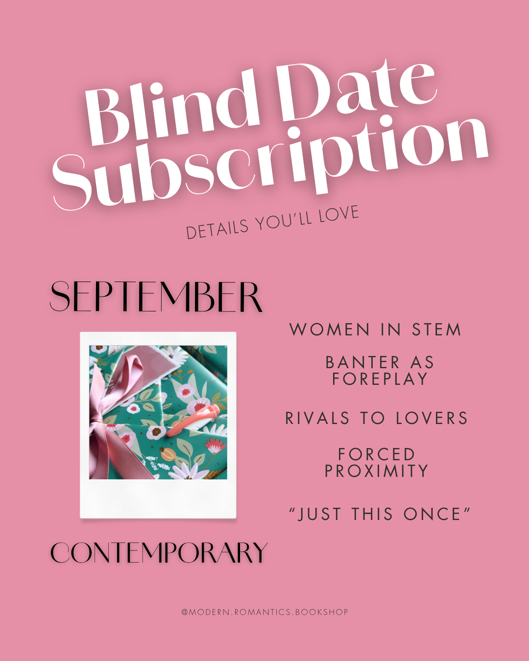 Monthly Blind Date