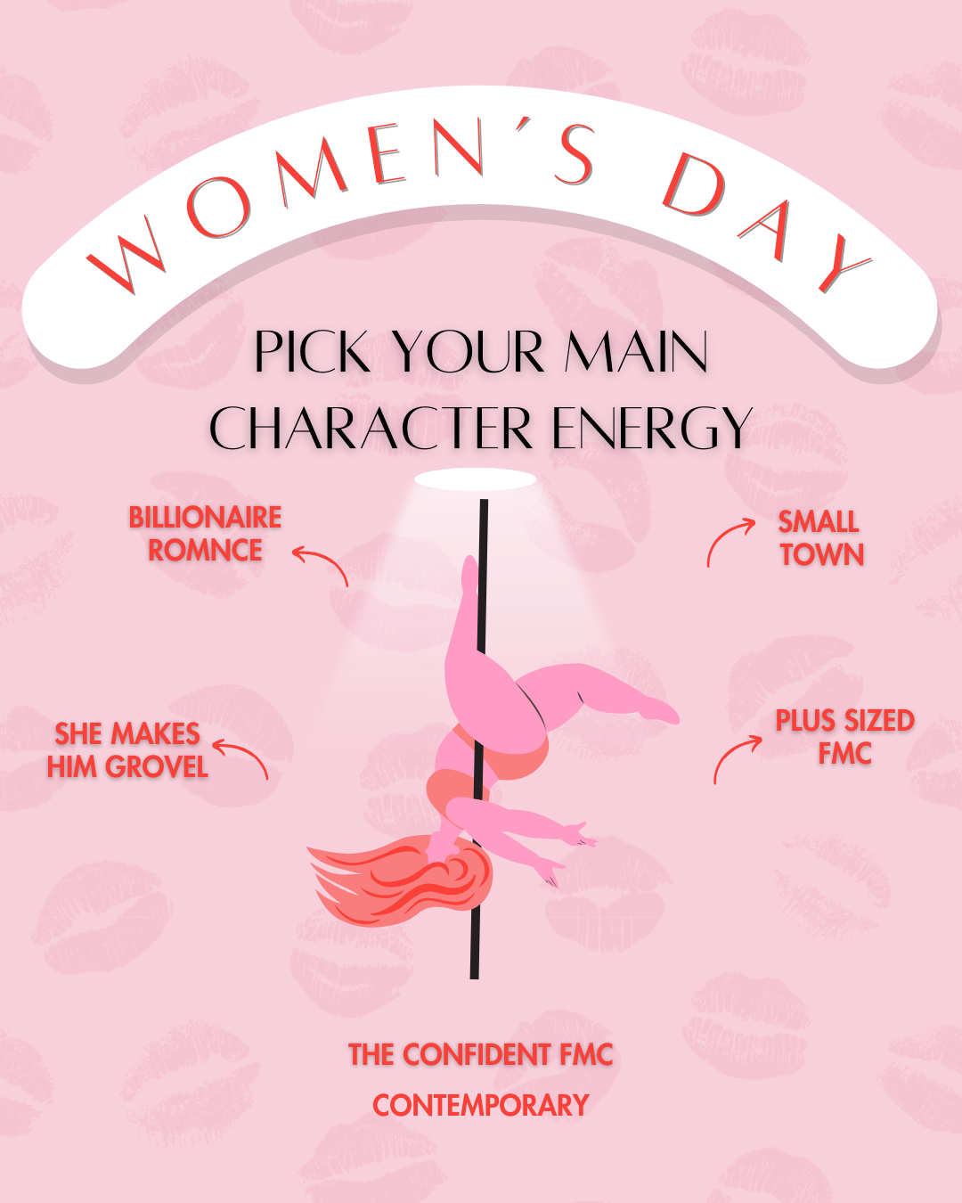 International Women's Day: Pick your Main Character Energy - Blind Date with a Book