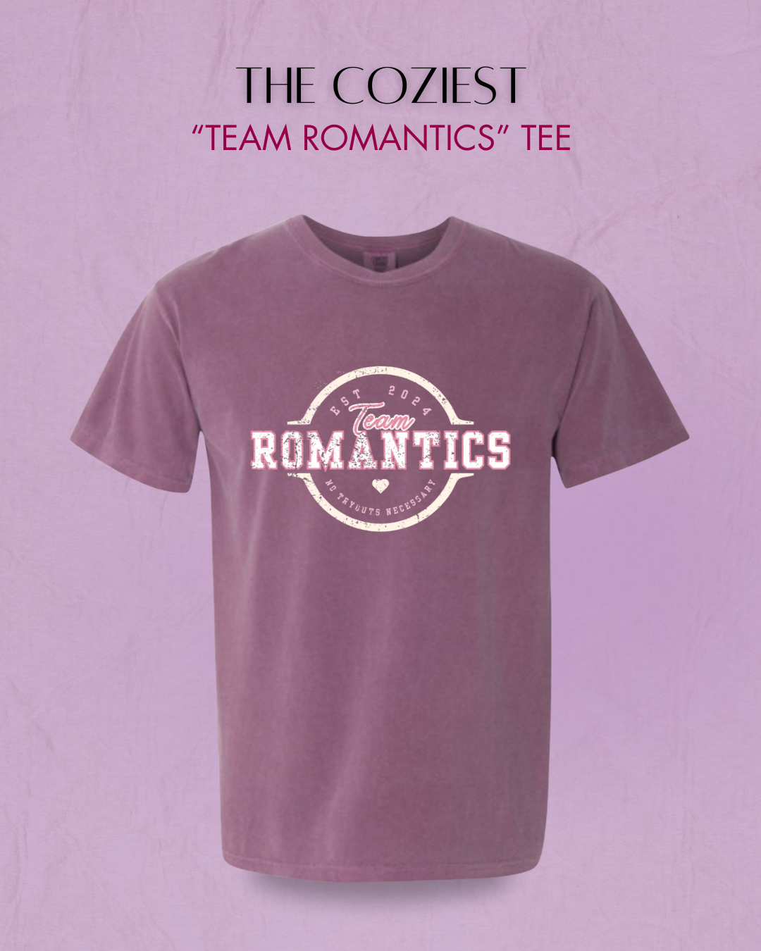Team Romantics Varsity Tee