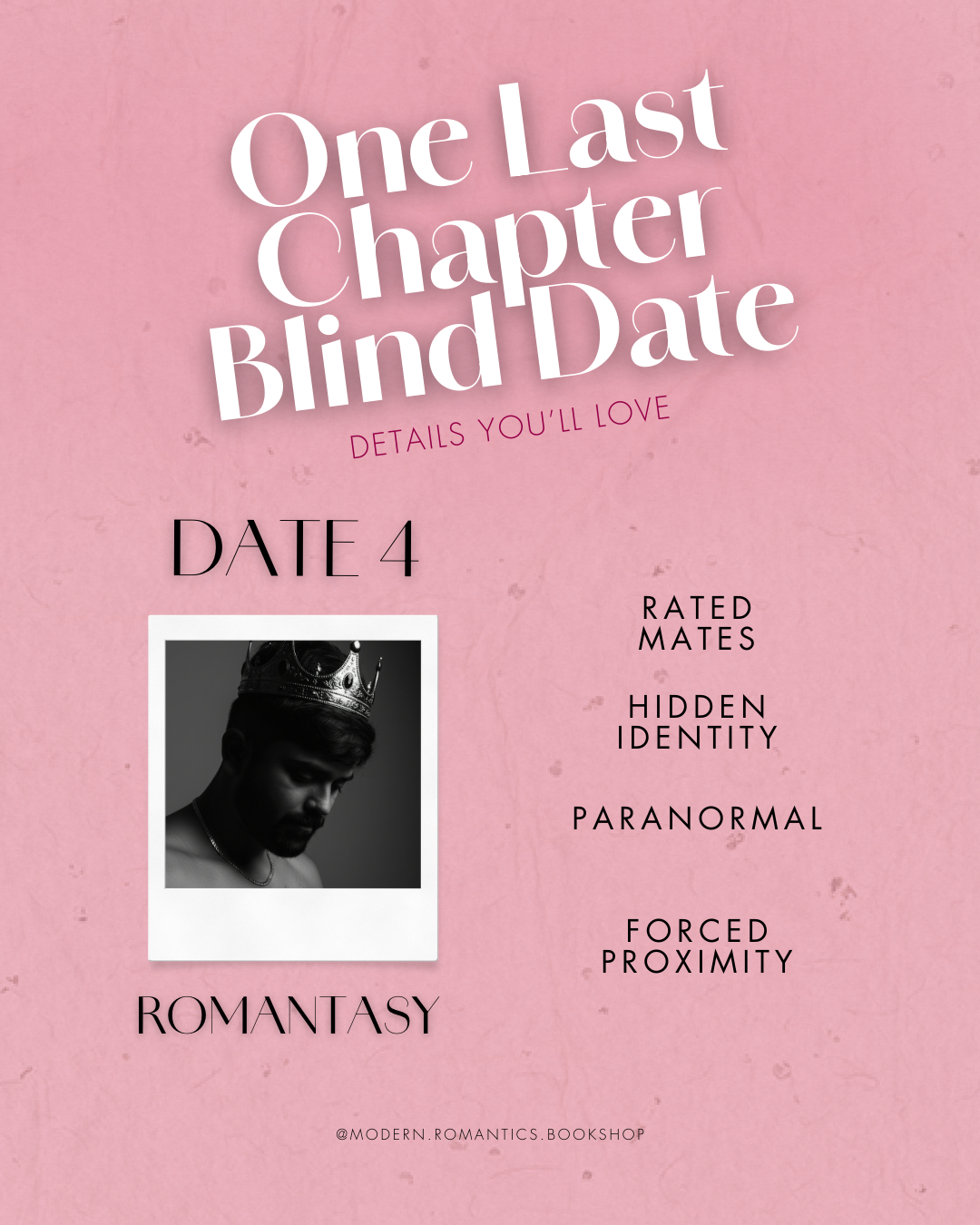 One Last Chapter Boxing Day Sale Blind Dates