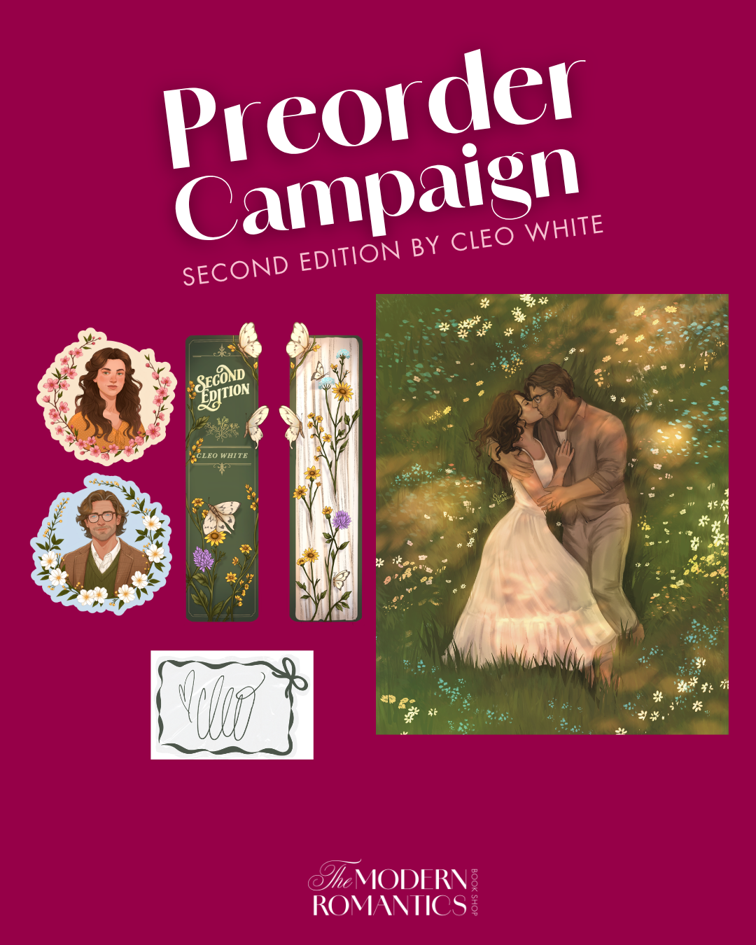 PREORDER Second Edition by Cleo White with signed bookplate and exclusive preorder goodies