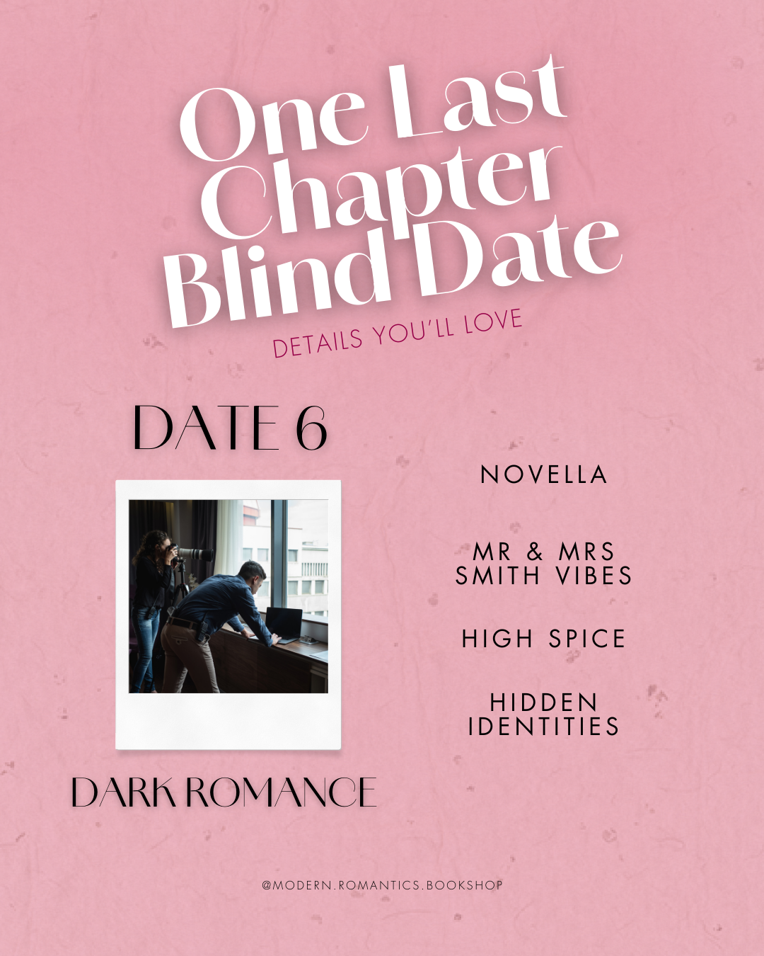 One Last Chapter Boxing Day Sale Blind Dates
