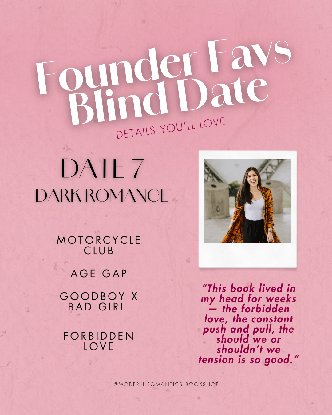 Founder Favourite Blind Dates