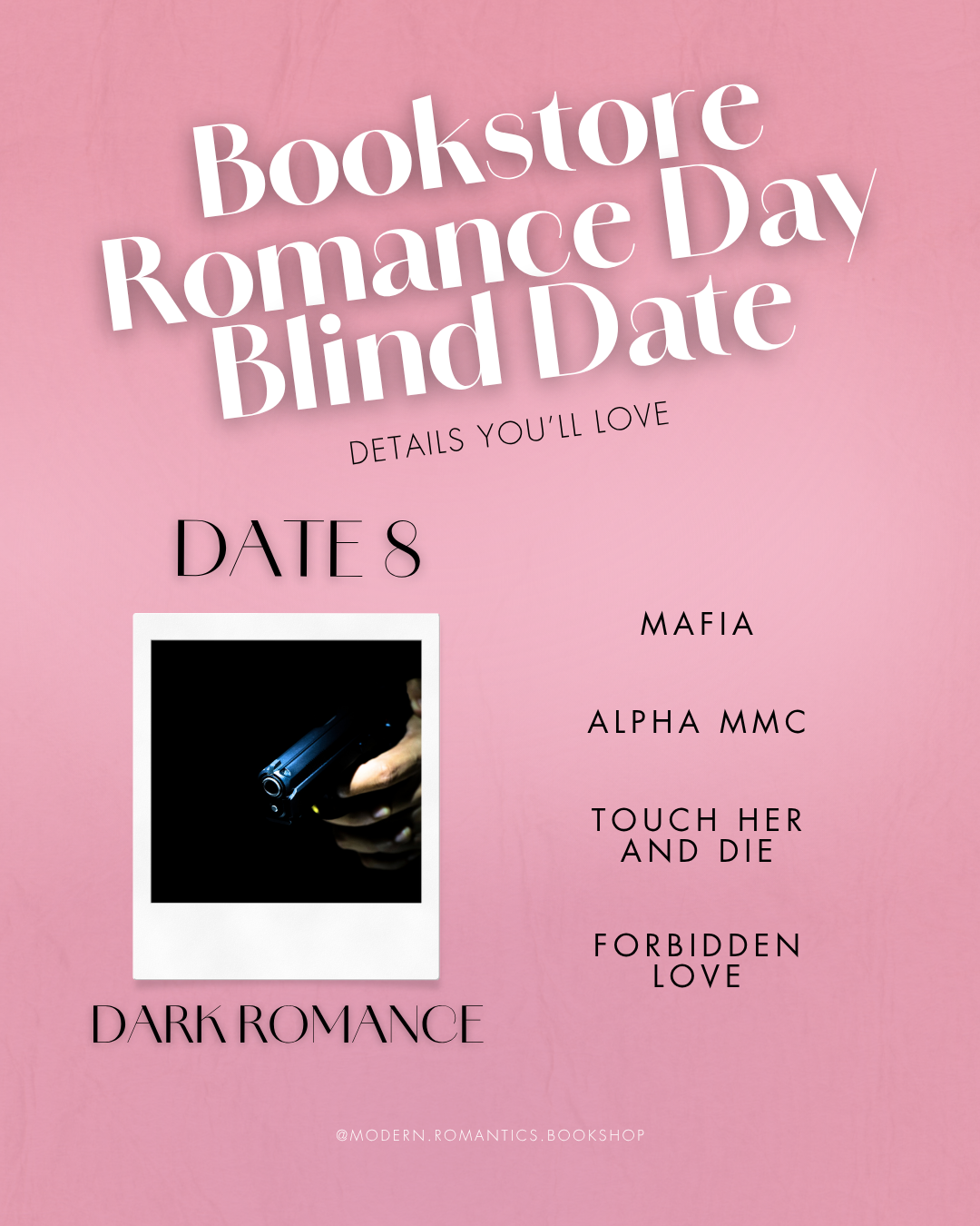 Bookstore Romance Day: Blind Date with a Book
