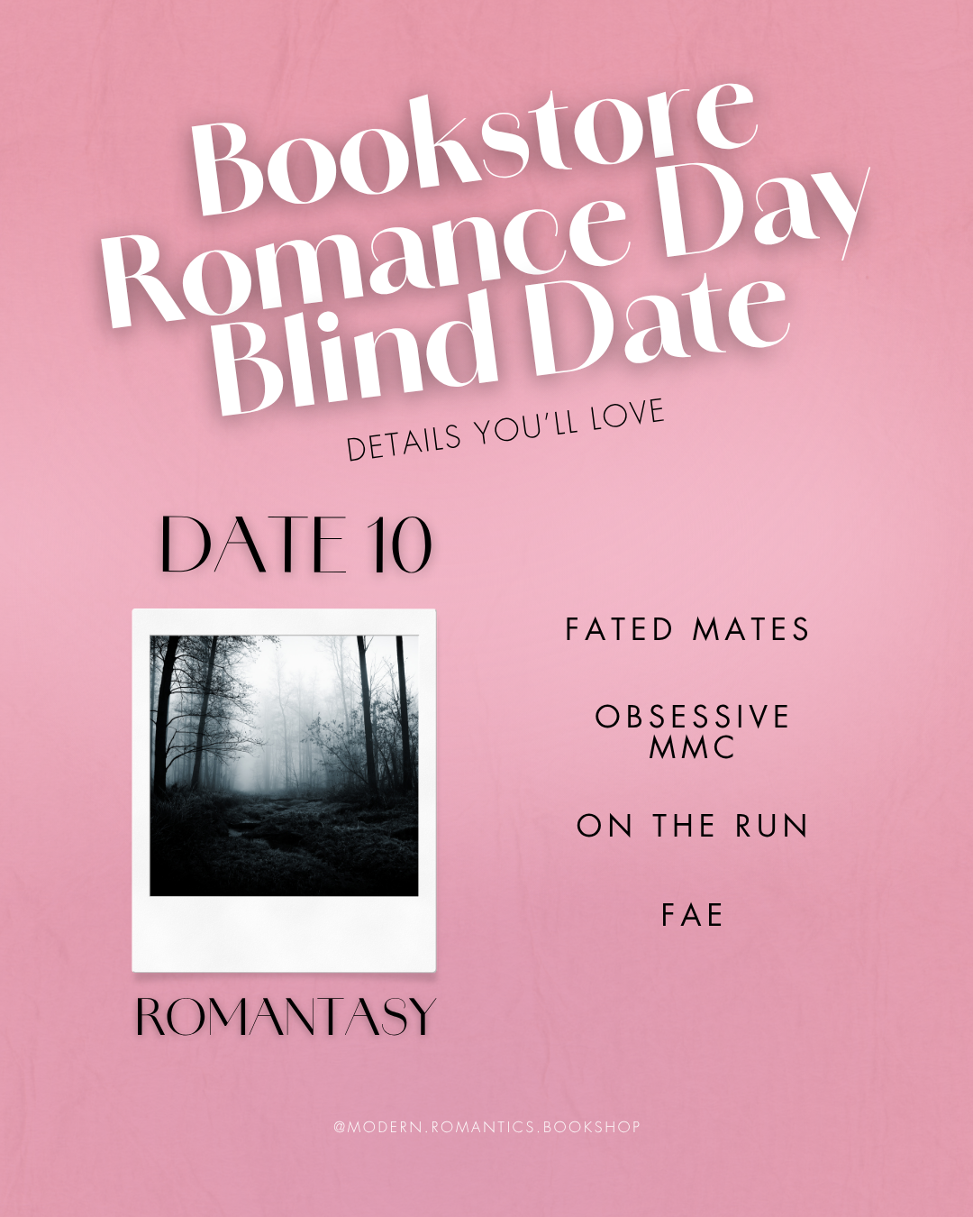 Bookstore Romance Day: Blind Date with a Book