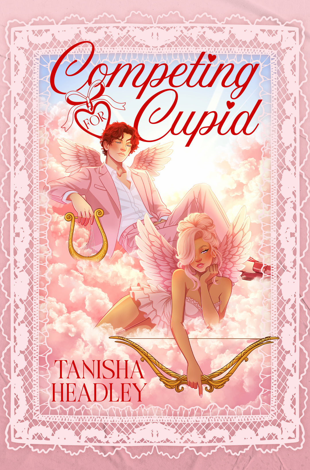 PREORDER Competing for Cupid by Tanisha Headley SIGNED with bookmark, art print & sticker sheet