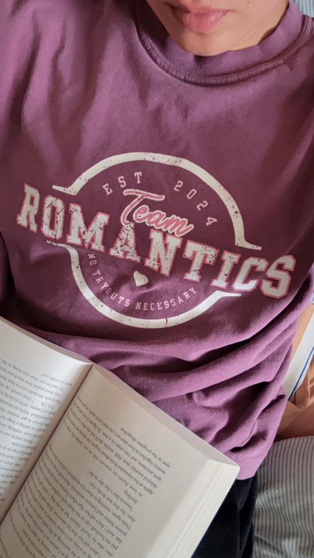 Team Romantics Varsity Tee