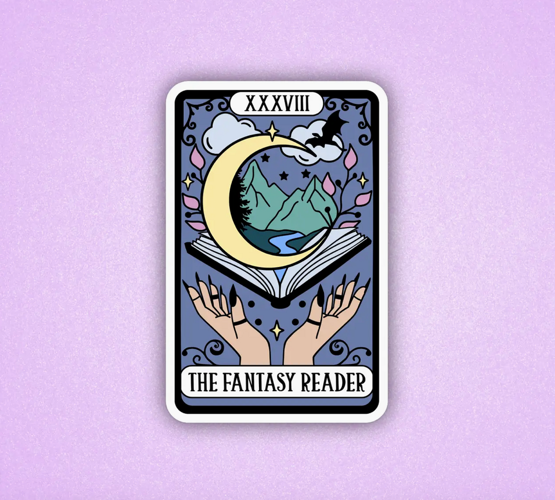 Fantasy Reader Tarot Sticker