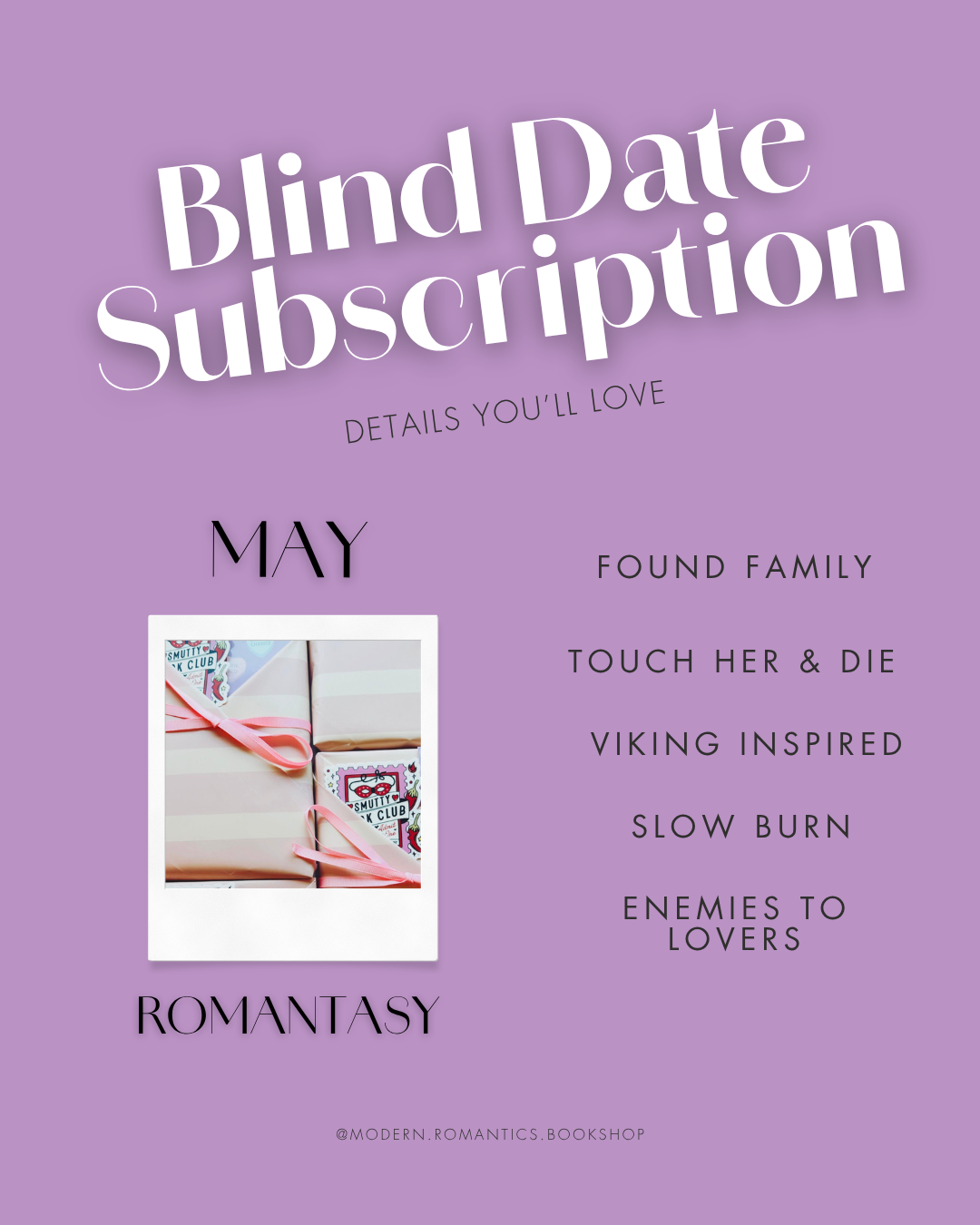 Monthly Blind Date